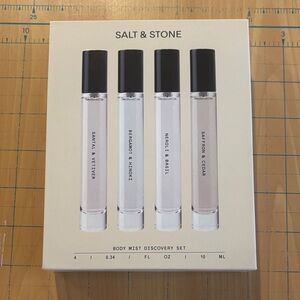 NEW salt and stone body mist discovery set